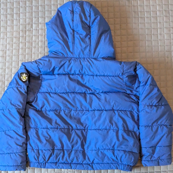 Nautica Youth Fleece Lined Puffer Jacket Size L (7) - Picture 5 of 7